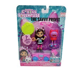 Gabby’s Dollhouse Kitty Karaoke Play Set Brand New 2 Figures & Accessories